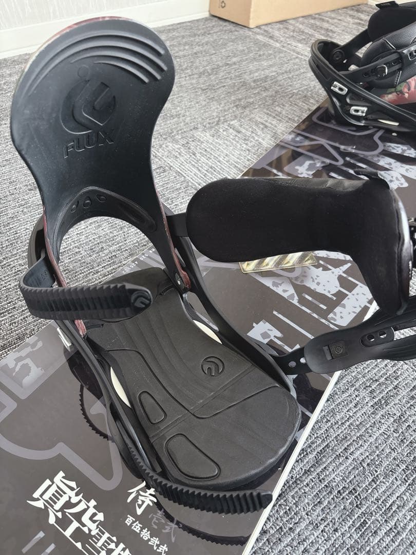 78美品❗️超豪華❗️眞空雪板等/FLUX メンズスノーボードセット★152cm