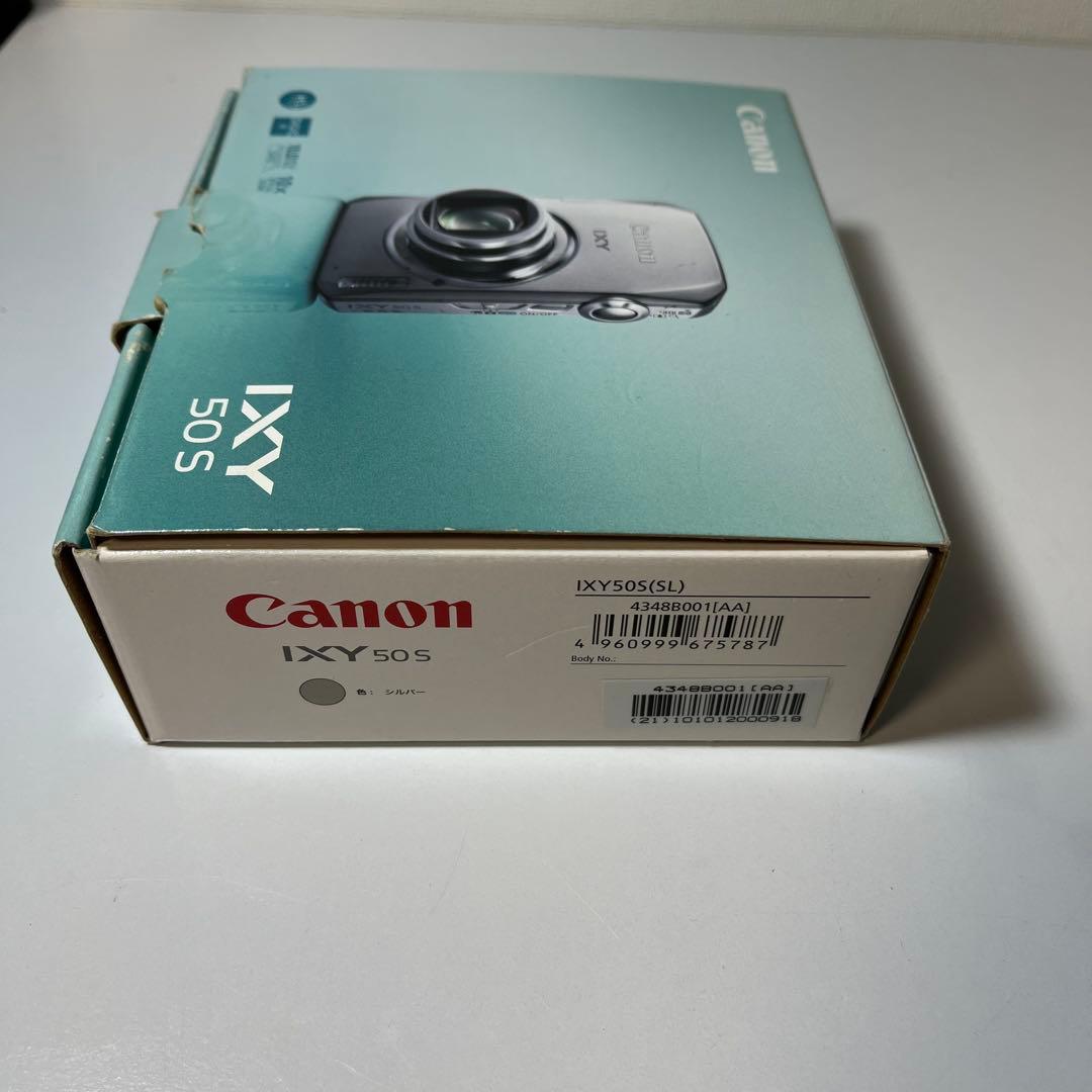 Canon IXY 50S シルバー 美品｜動作良好｜元箱・付属品ほぼ完備