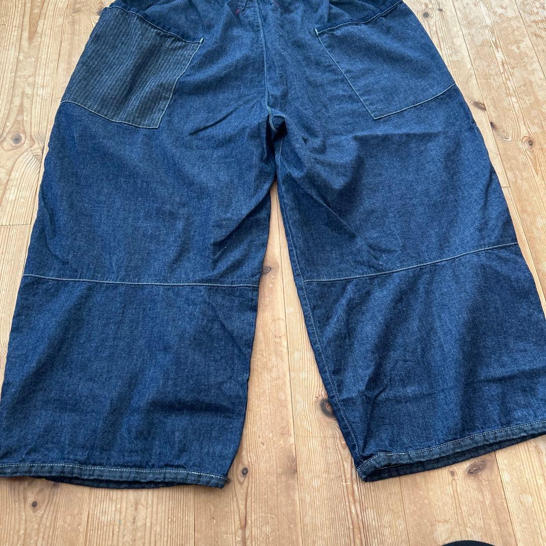 【快晴堂】Girl'sライトオンスデニム斜めポケットNewころんパンツ