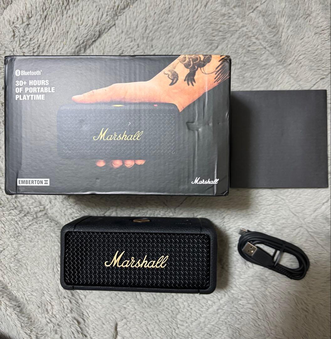 Marshall EmbertonII ワイヤレススピーカー マーシャル