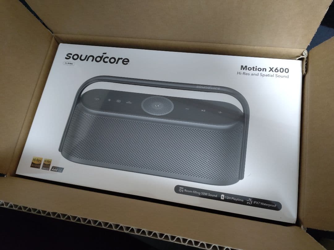 【交換品】Anker Sound Core Motion X600 新品未開封