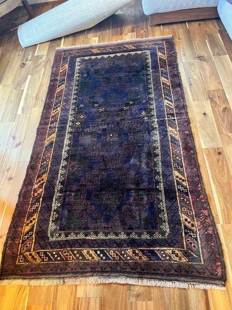 トライバルラグ　ビンテージ