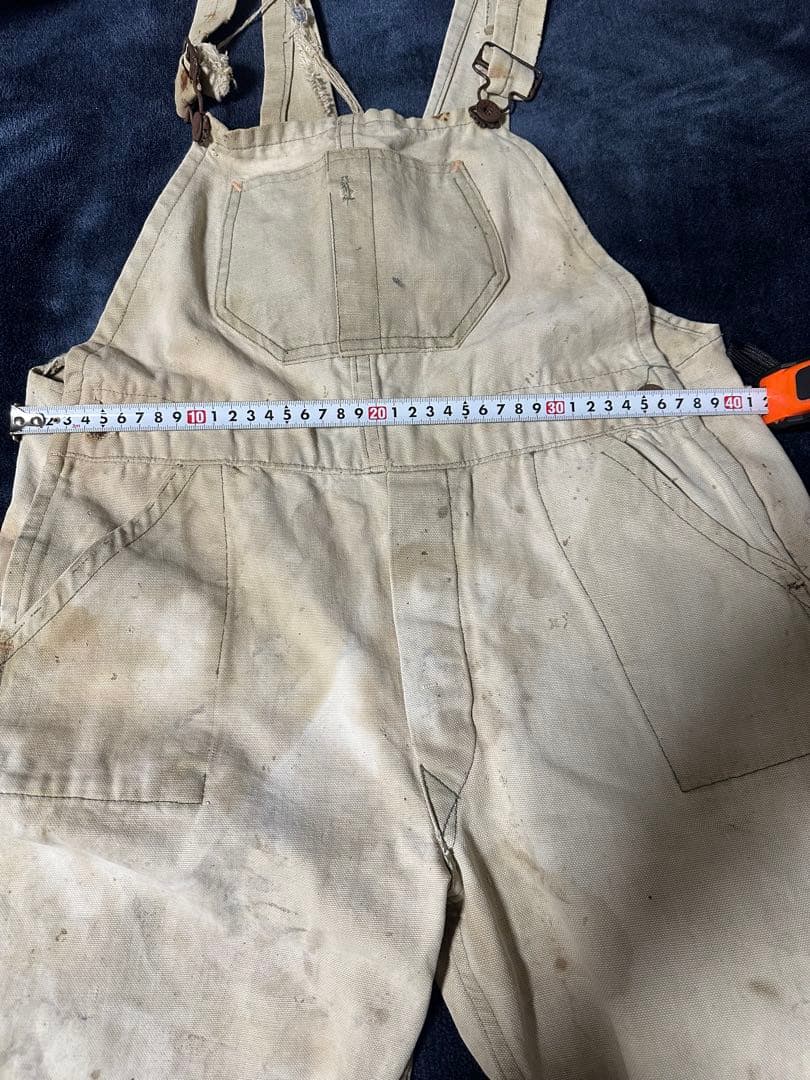 【40s WWII 月桂樹ボタン】スペシャルヴィンテージ オーバーオール 大戦