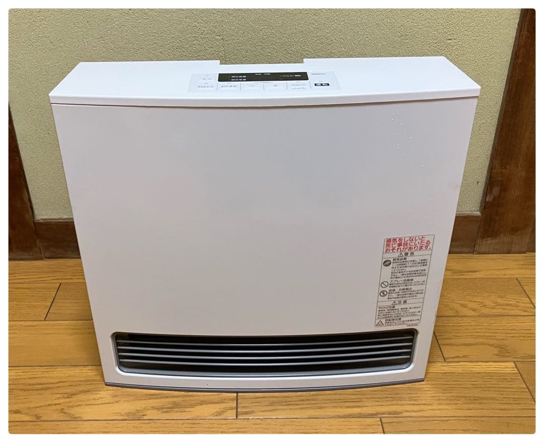 ノーリツ ガスファンヒーター 都市ガス GFH-4006S-W5 ガスホース付