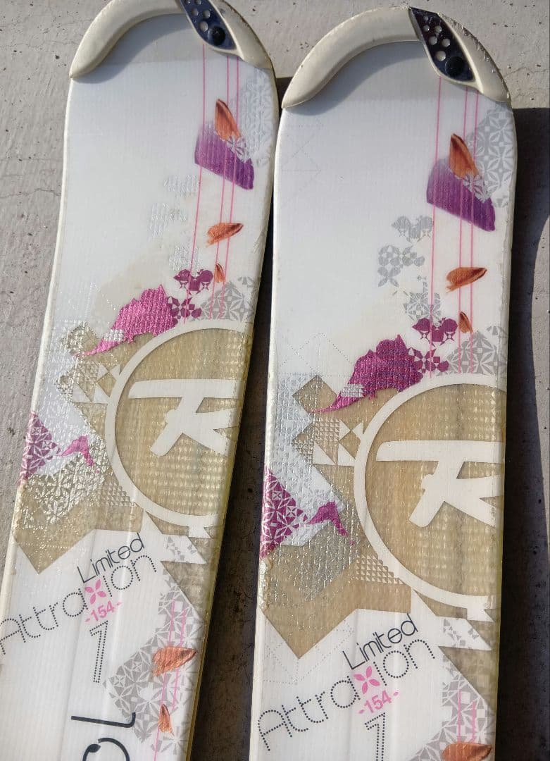 レディース スキー板１５４Cm　Rossignol Attraction