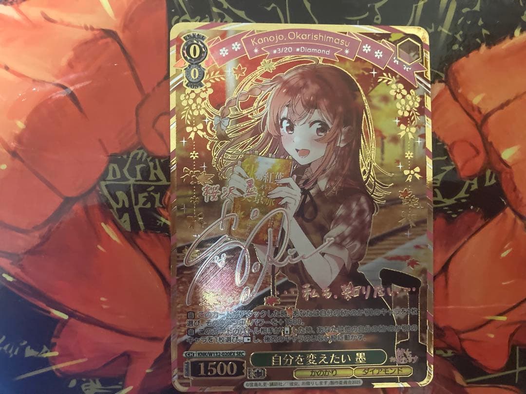 ヴァイス　彼女、お借りします　自分を変えたい　墨 sec