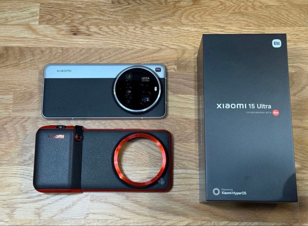 画面傷あり Xiaomi 15 Ultra シルバークローム 512GB 国内版