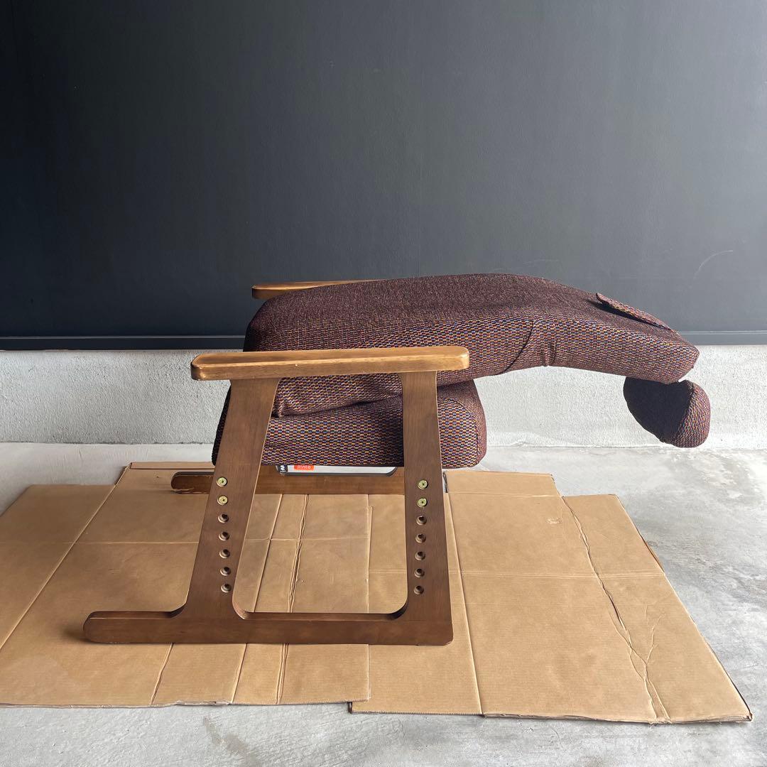 6m01_美品 ピントチェアリビング リクライニングチェア