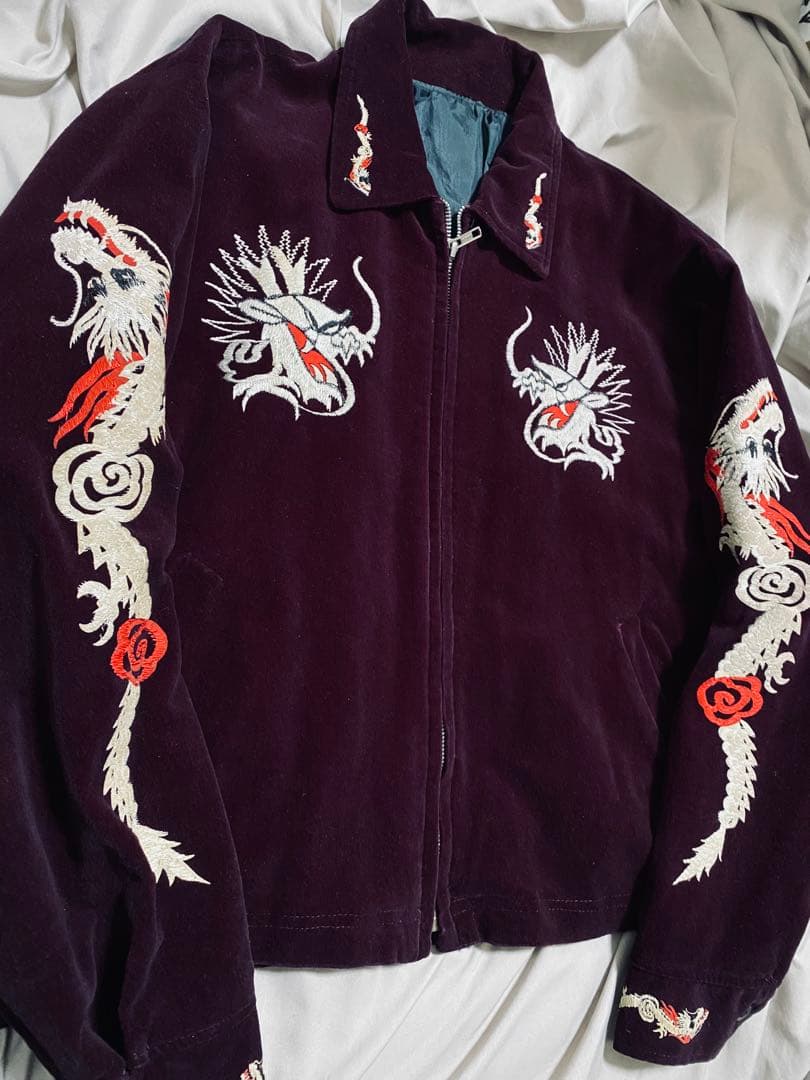 50s 日本 別珍 スカジャン ジャケット 限定 vintage Archive