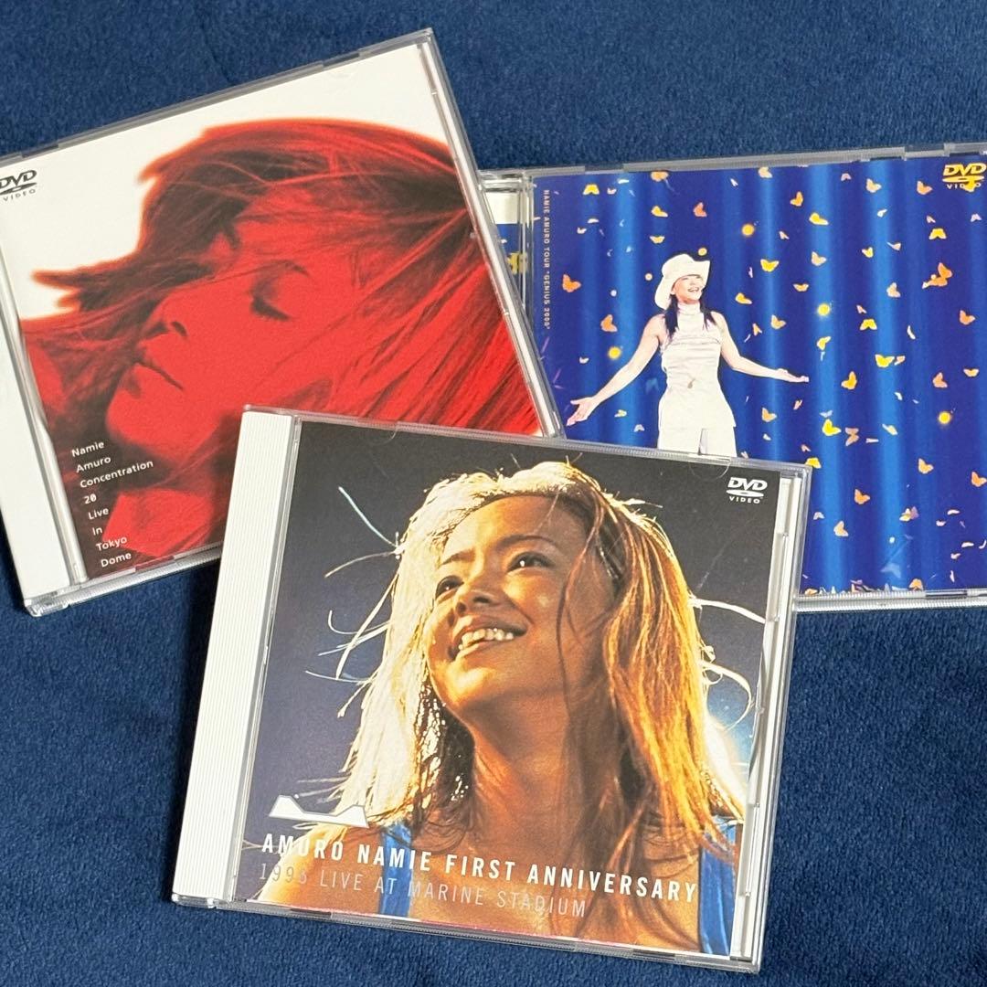 【美品】安室奈美恵 DVD3枚セット(1996.1997.2000)