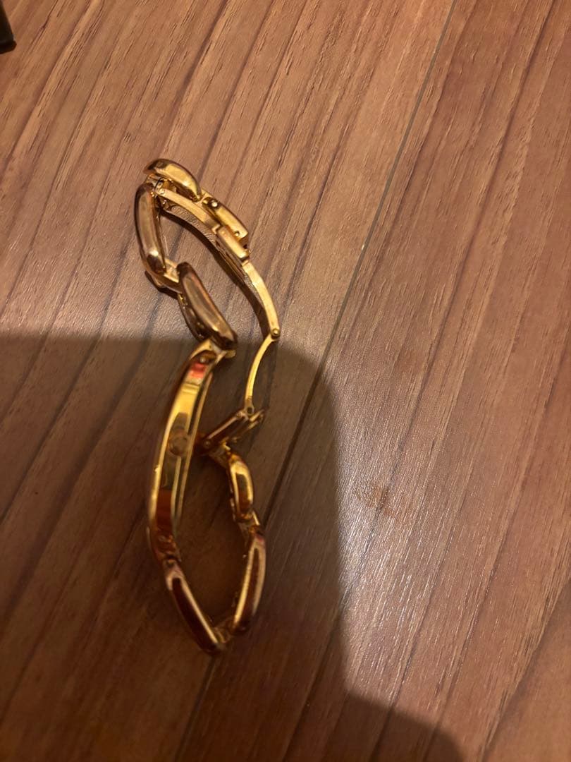 CELINE ゴールド アナログ腕時計