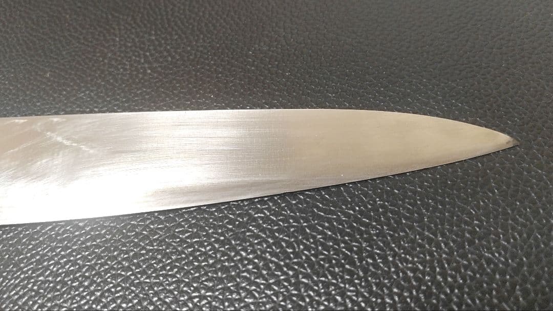 希少刃渡り 33cm 特製鍛造中古サビ少筋引包丁Misonoミソノ全長46cm