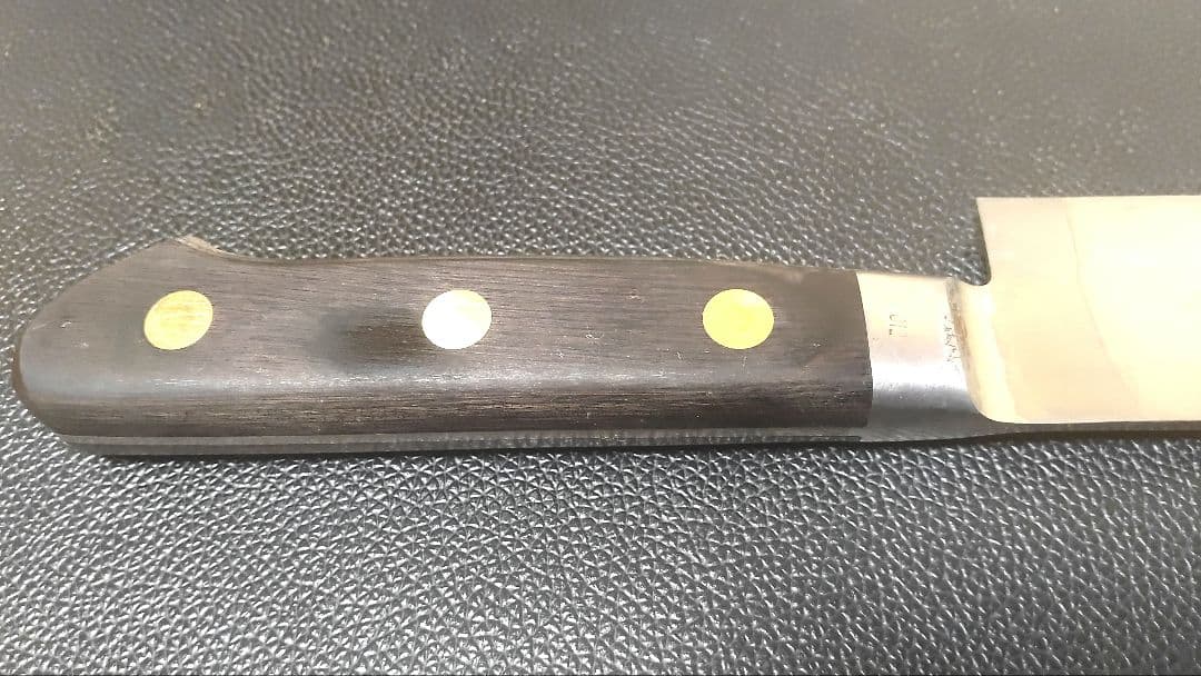 希少刃渡り 33cm 特製鍛造中古サビ少筋引包丁Misonoミソノ全長46cm