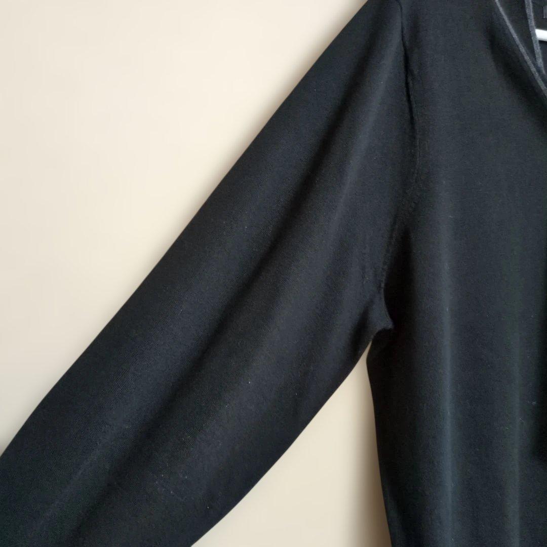 専用品★23区 洗えるウーステッドウール ボウタイ ニット