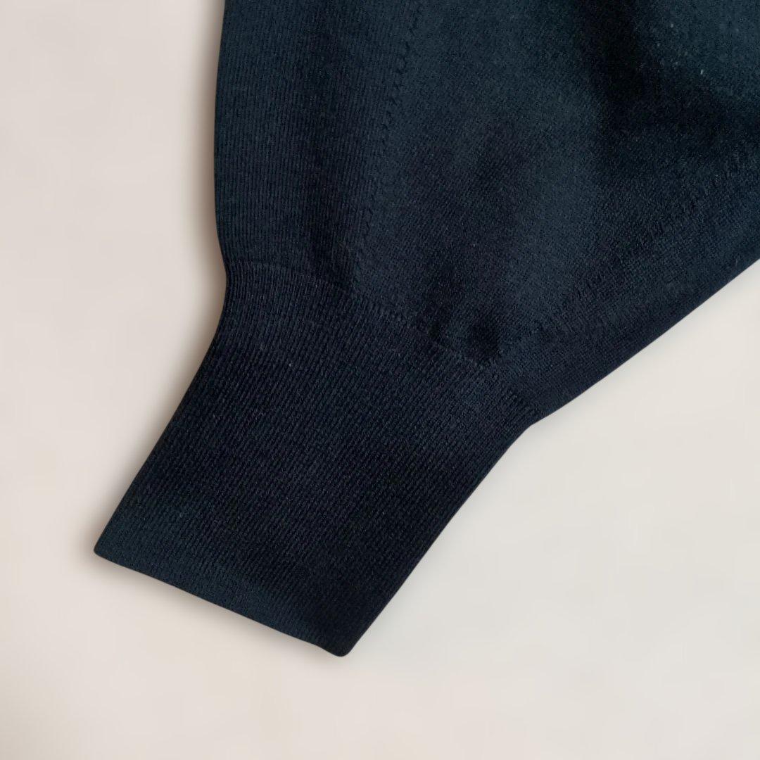 専用品★23区 洗えるウーステッドウール ボウタイ ニット