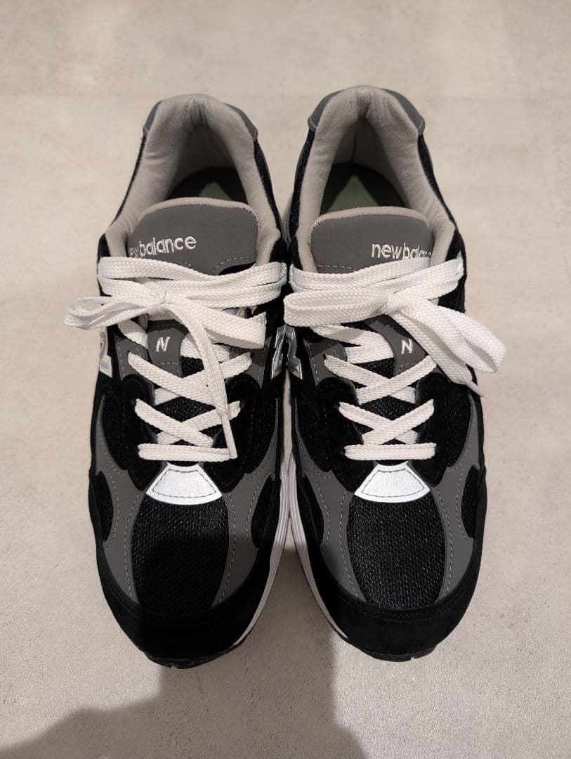 New Balance 992 ブラック(純正インソール付)