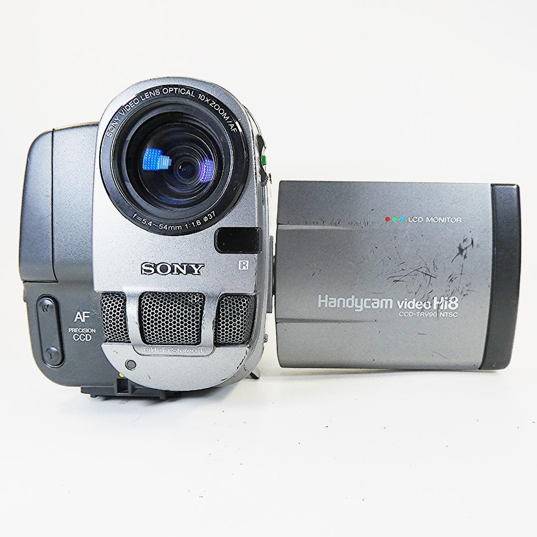 動作良好 Video.Hi8ソニー CCD-TRV90 高画質8ミリビデオカメラ