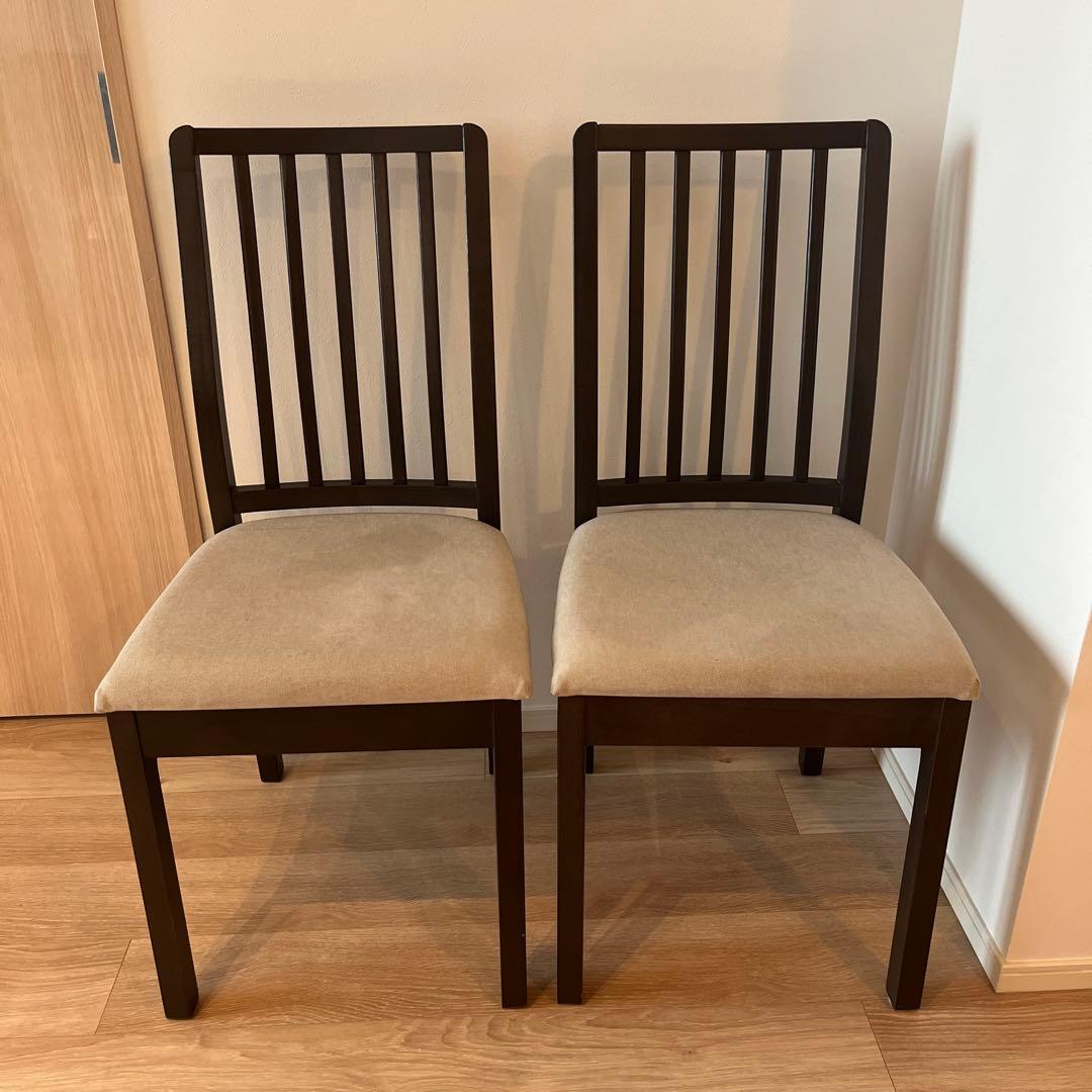 【kasumi】IKEA　EKEDALEN　エーケダーレン　チェア2脚