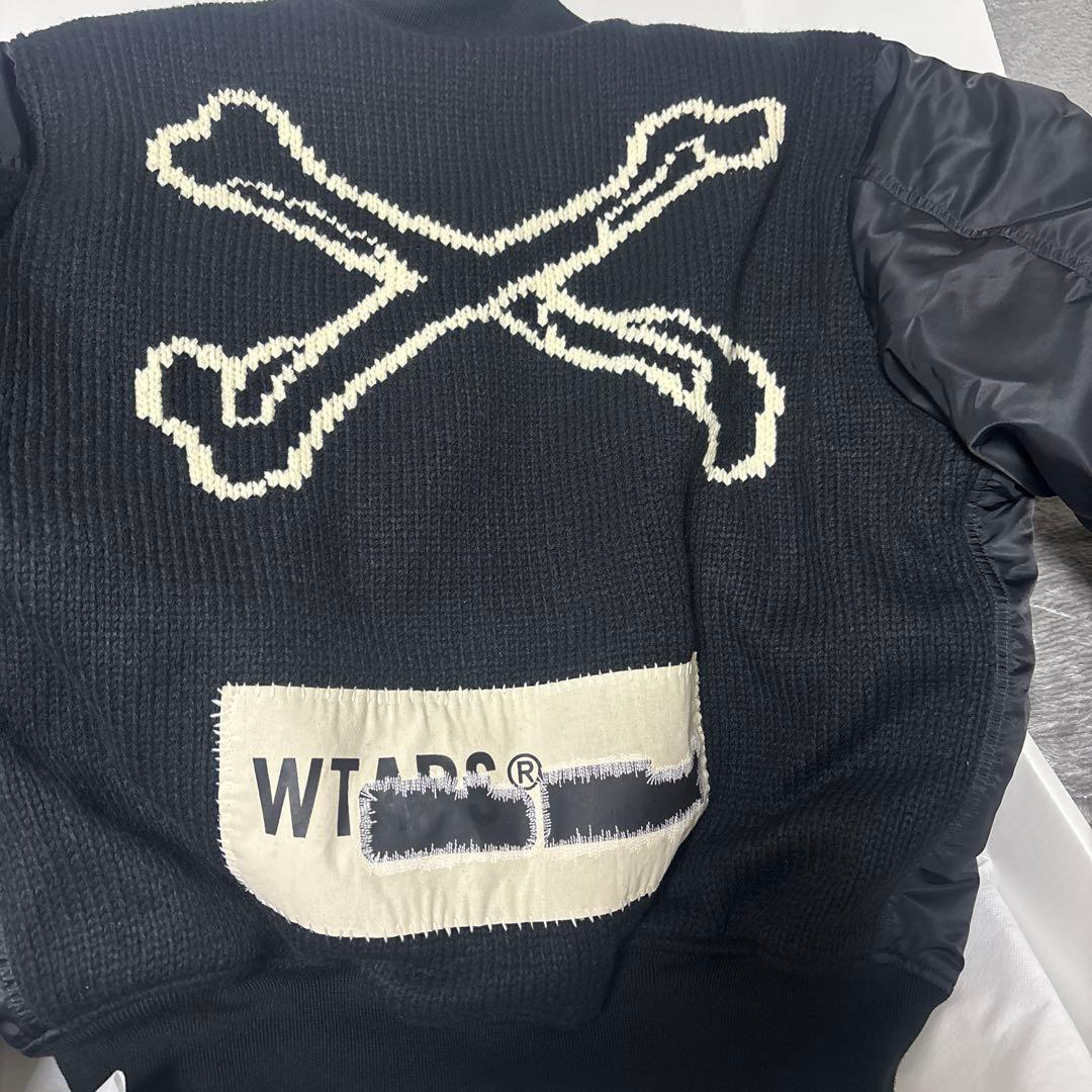 WTAPS MA1ブラック サイズ03