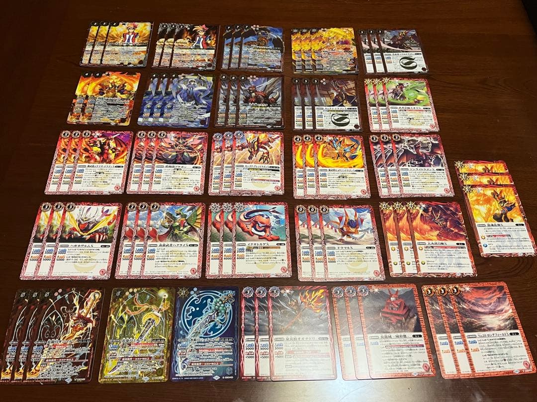 烈火　ソウルドラゴン　クロエ　デッキ　パーツ　まとめ売り