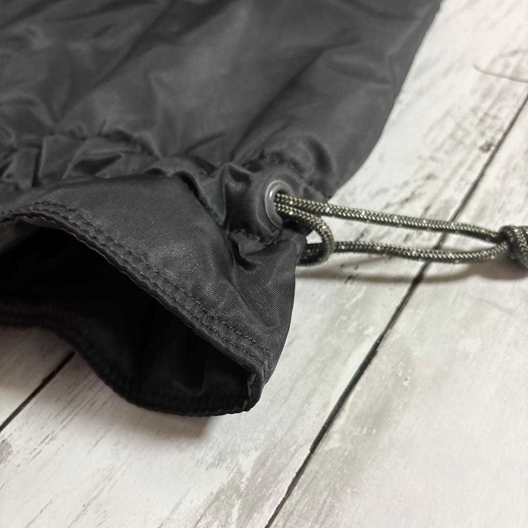 希少品　ブラック巾着袋 ポーター