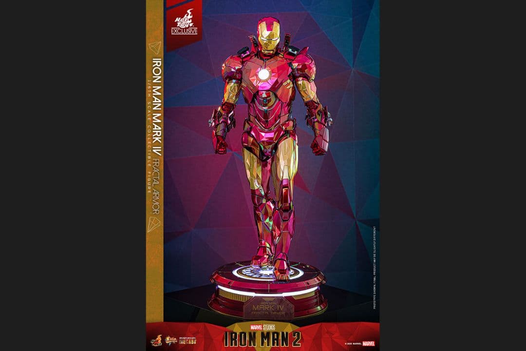 ホットトイズ アイアンマン・マーク4 フラクタルアーマー (プリズム・アーマー)