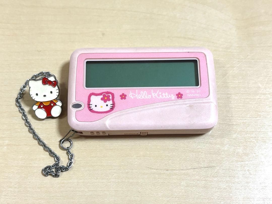 入手困難　希少　レア　ハローキティ　ポケベル　ポケットベル　東京テレメッセージ