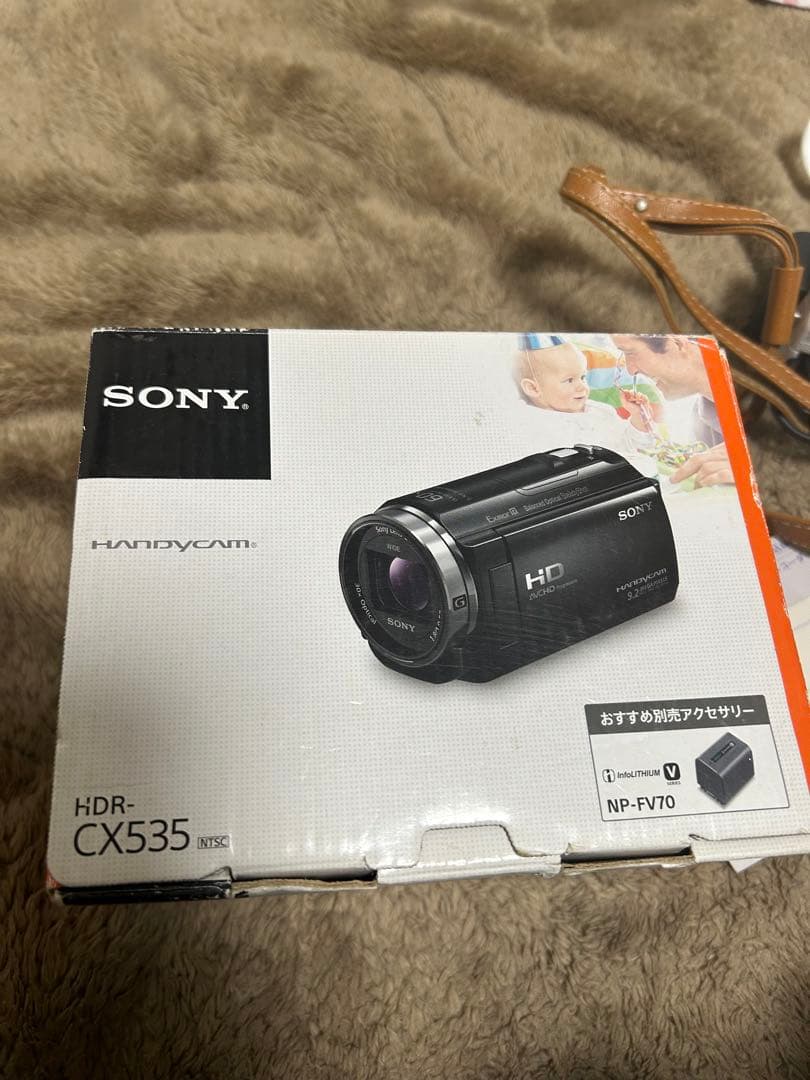 SONY HANDYCAM ビデオカメラ / HDR-CX535 ※撮影OK