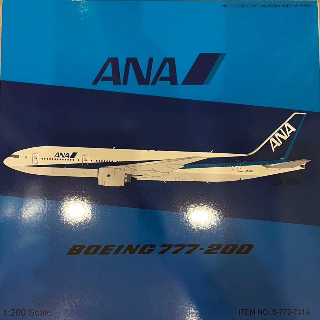 m*4様 【新品・即納】ANA Boeing 777-200 1/200 JA7
