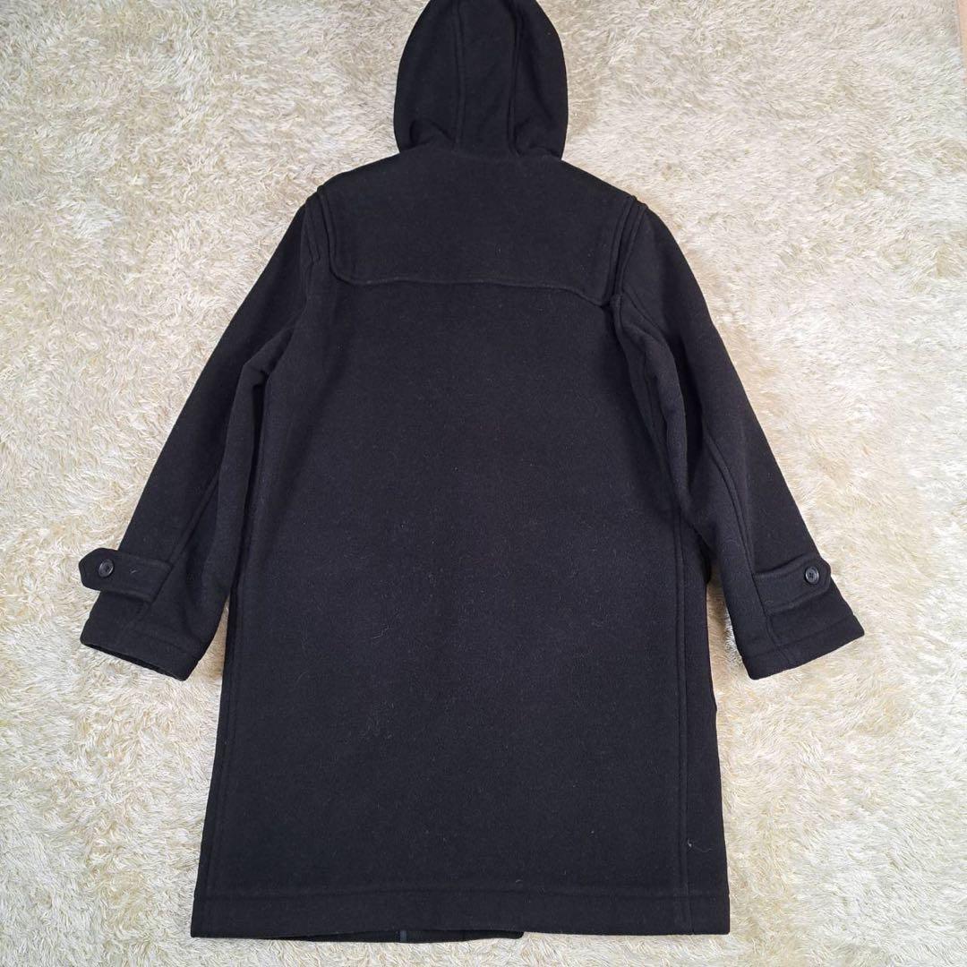未使用級　イーストボーイ　ダッフルコート　ウール　ブラック