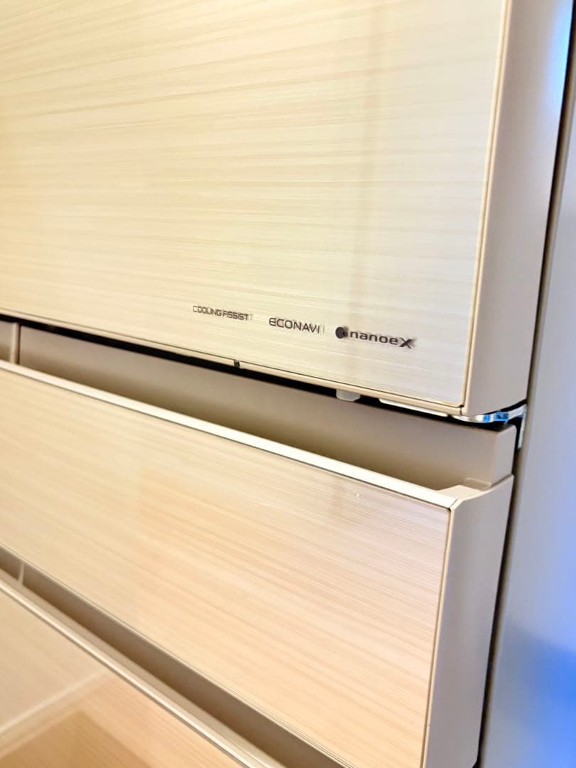 【美品】Panasonic 冷蔵庫NR-F508HPX-N 2022年製　6ドア