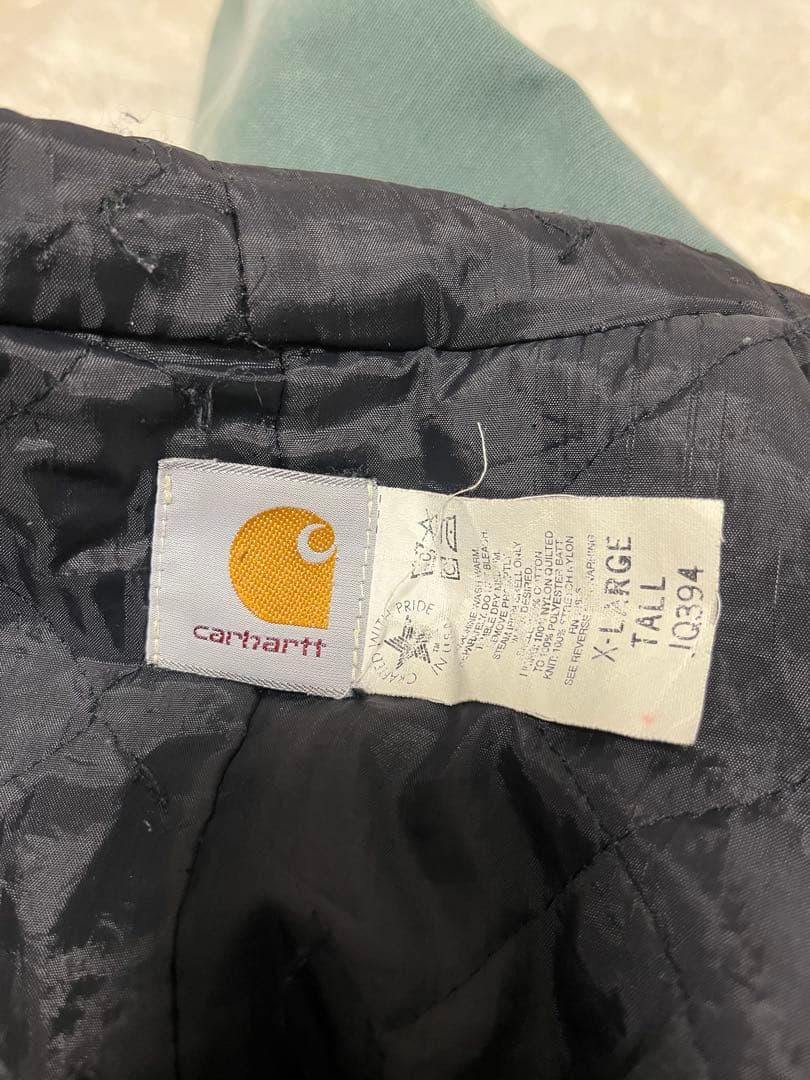 [超希少] 90s カーハート　アクティブジャケット　ミントカラー　USA製