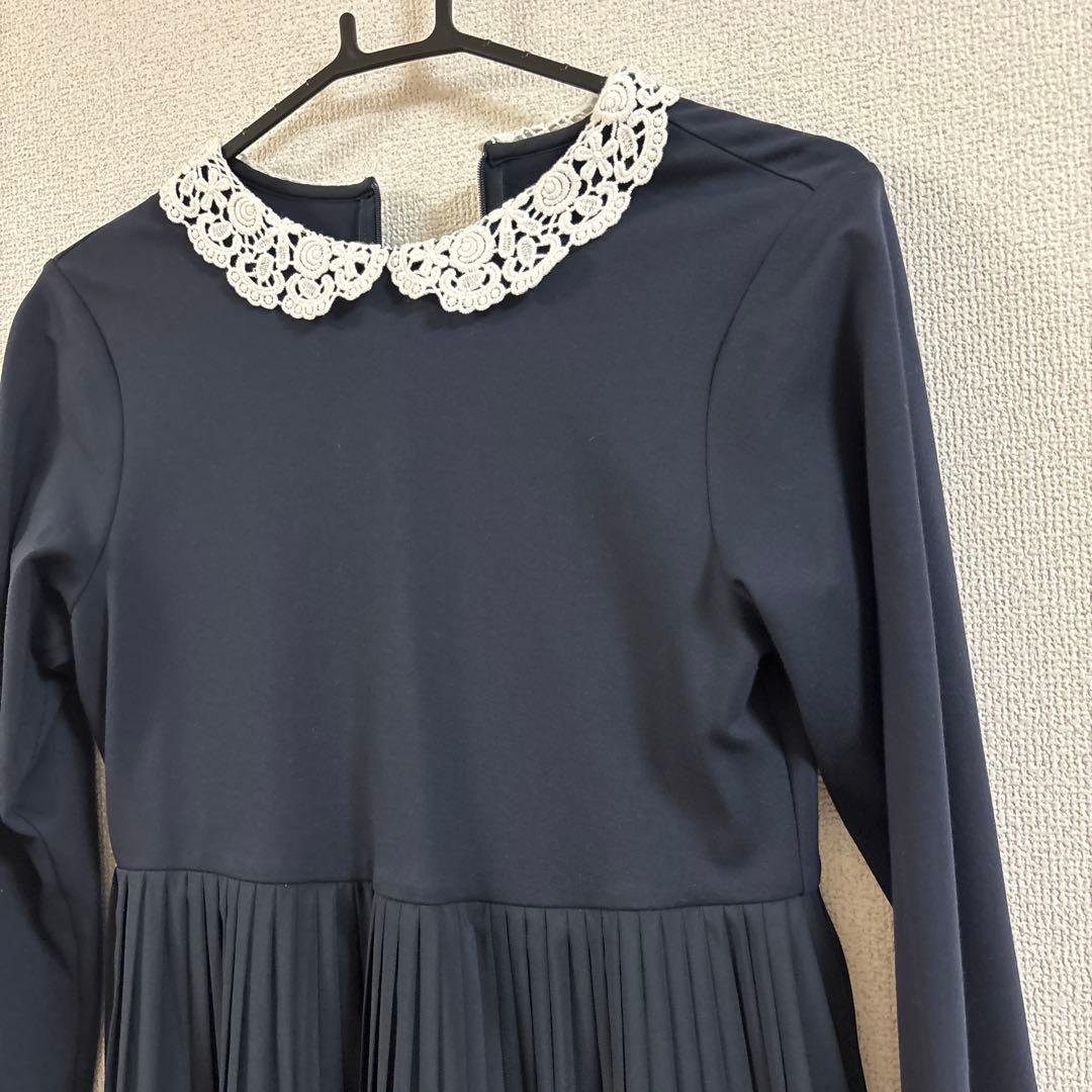 美品　kate spade ネイビー ワンピース 160