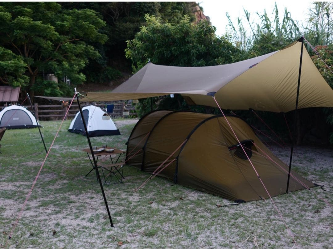 タープ&テントセット ヒルバーグ ナマッジ3GT ・フットプリント・20UL