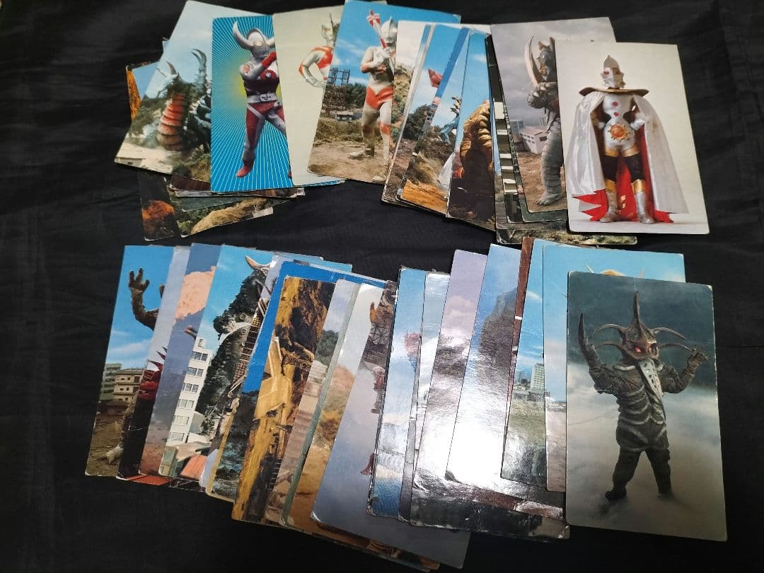 ウルトマンカードゲーム　大量　昭和レトロ　当時もの　カルビー