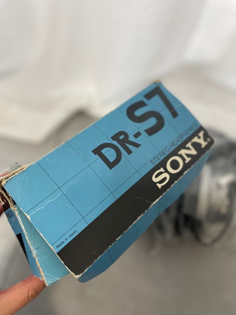 箱付き レトロ SONY DR-S7 ダイナミックステレオヘッドフォンdr-s7