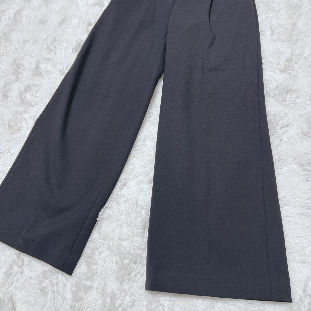 【極美品】PLST セット　ウォームリザーブ ノーカラージャケット ワイドパンツ