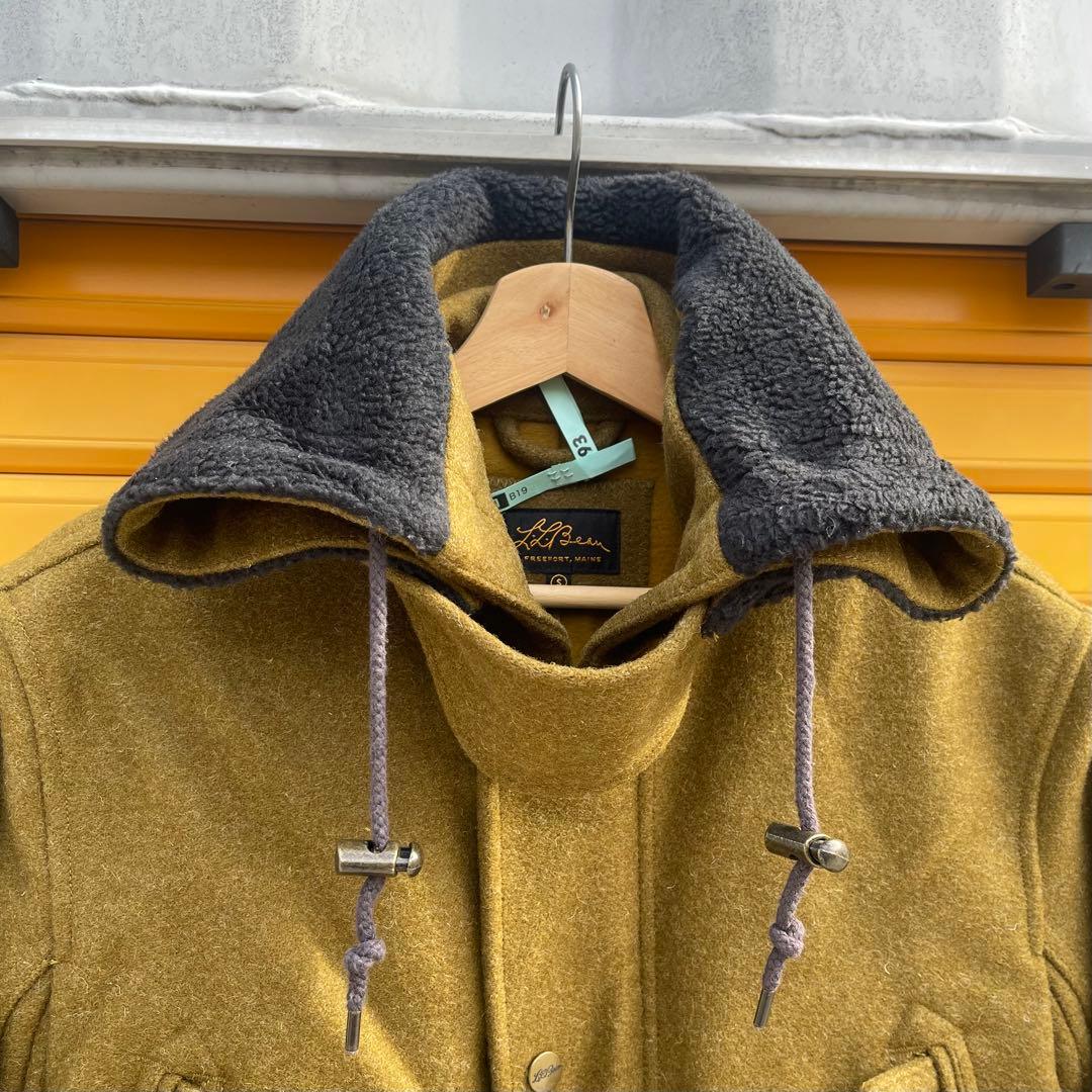 E*y様 美品☆LLビーンシグネチャー S ウールメルトンフーデットコート