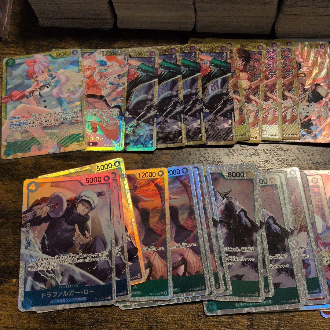 ワンピースカード　大量　まとめ売り　モンキー・D・ルフィ　パラレル　プロモ