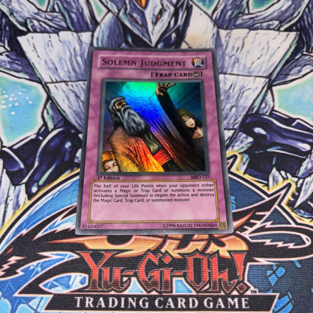 北米版 神の宣告 MRD 1st 遊戯王 海外 英語 米 faded