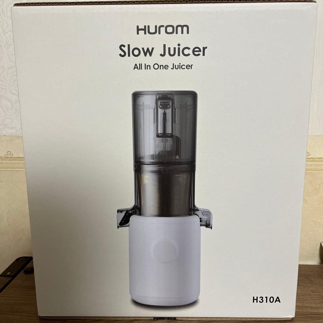 【美品】HUROM ヒューロム　スロージューサー H310A