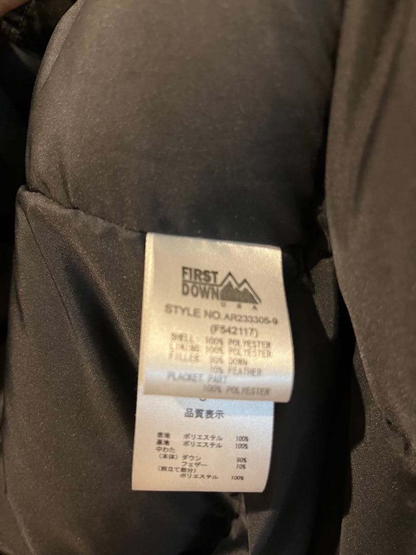 ◎Tomo◎ファーストダウン 別注ミドルダウンコート