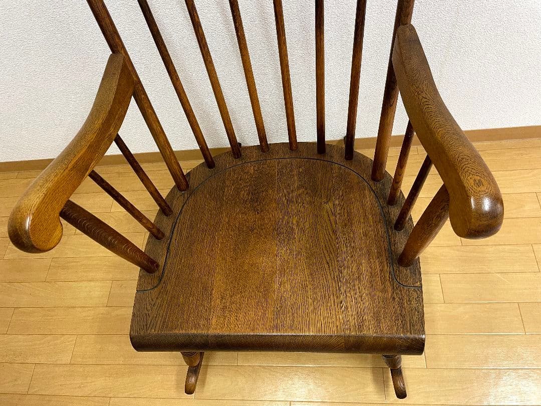 飛騨産業 キツツキマーク ロッキングチェア