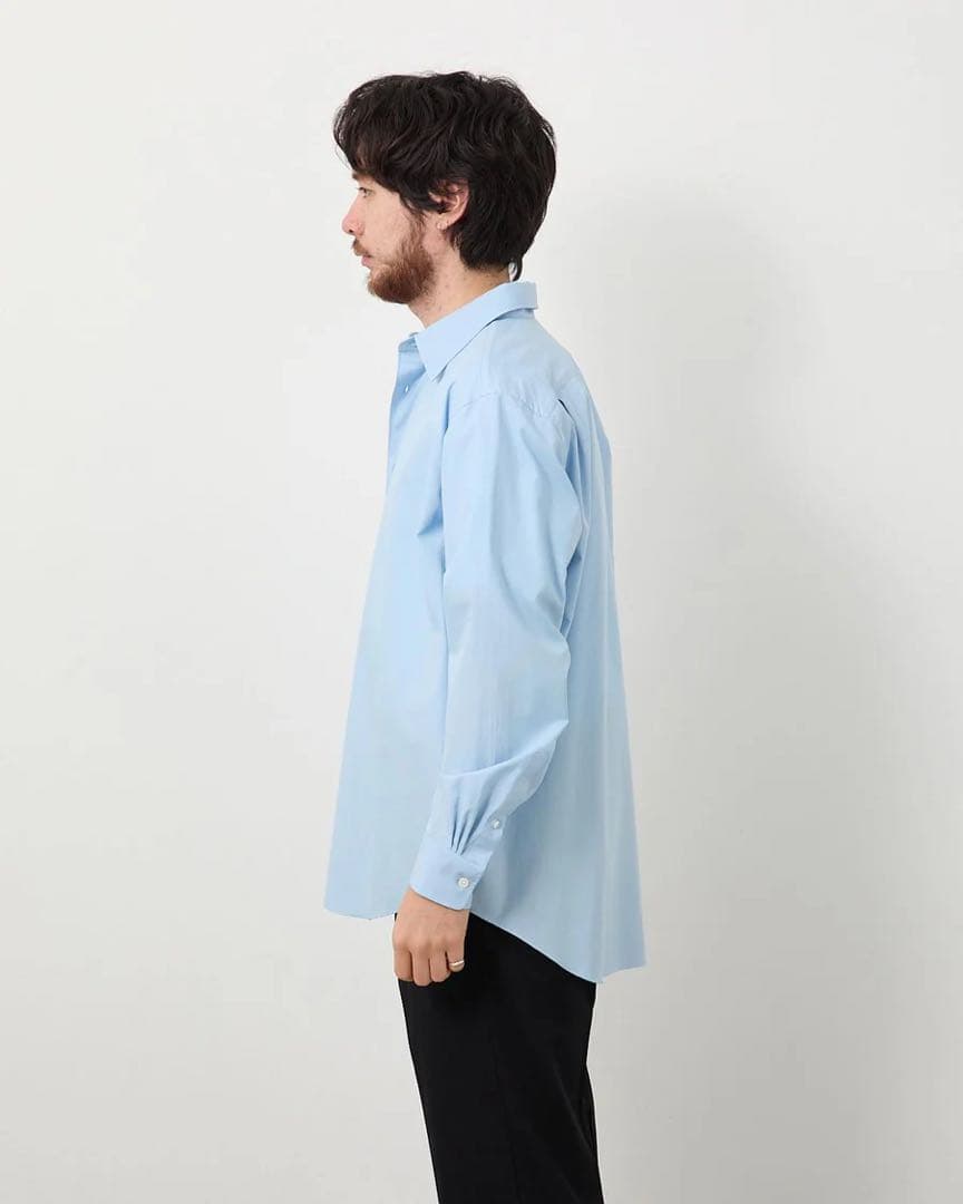【AURALEE】WASHED FINX TWILL SHIRT