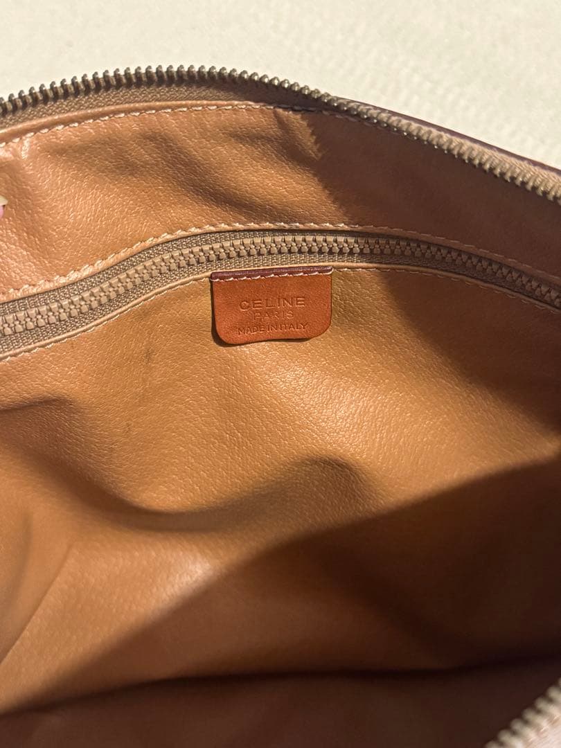 【VINTAGE CELINE/セリーヌ】マカダム　ボストンバッグ