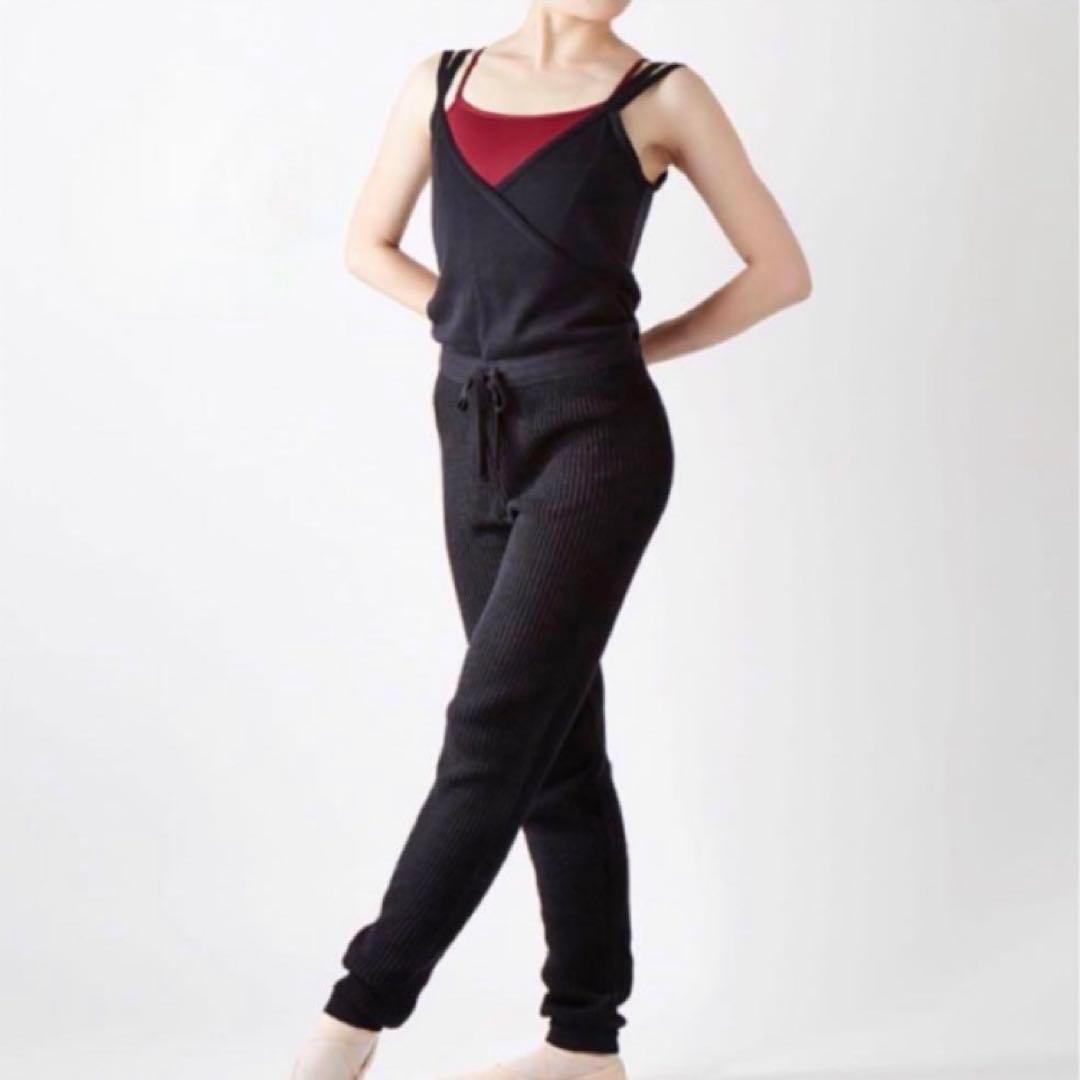 新品タグ付き レペット チャコット ニットオールインワン　ブラックS