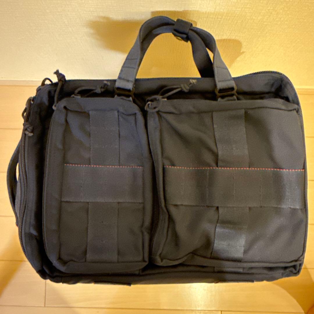 BEAMS+&BRIEFING 3wayバッグ　エアフォースブルー　USA