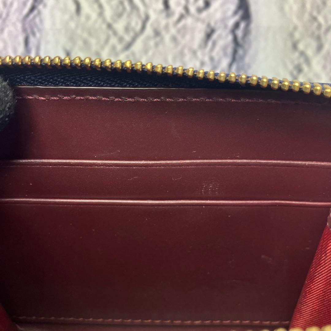 極美品✨スマイソン ラウンドファスナー パナマ サフィアーノレザー ケース