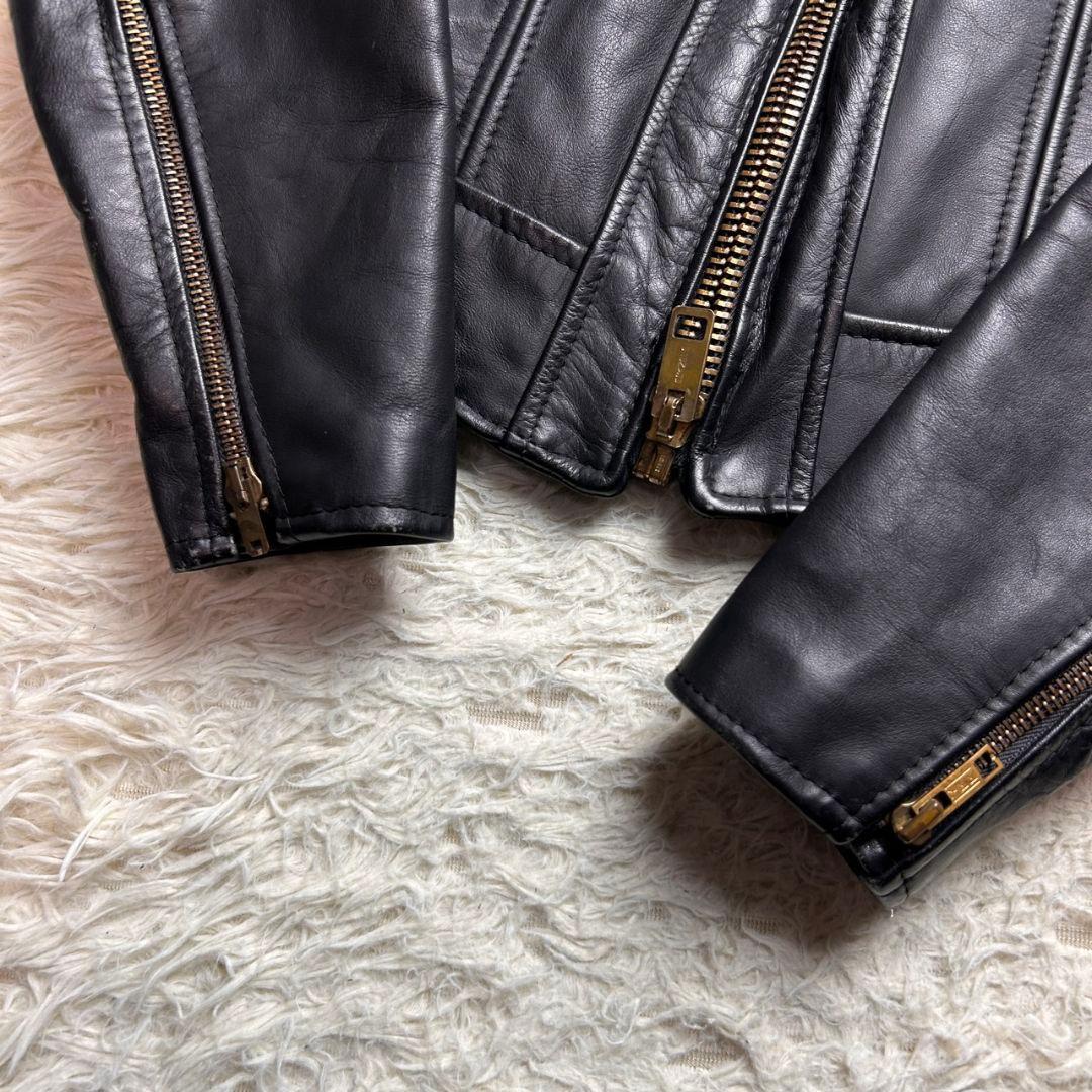 branded garments 60s TALON レザージャケット ブラック