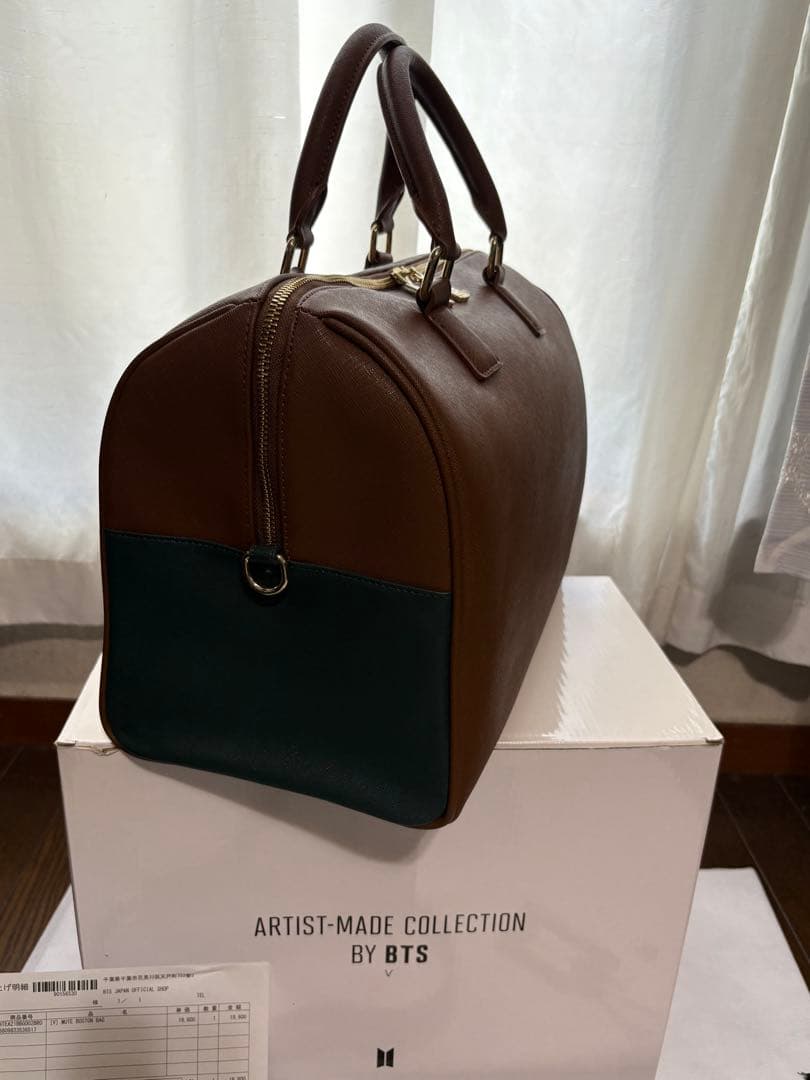 BTS V アーティストメイドMUTE ボストンバッグ＆VOGUE KOR
